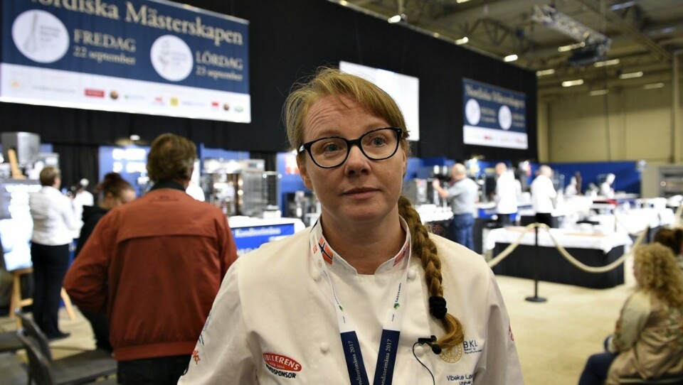 Vibeke Løseth beklager at det ikke ble en trekning og at det norske laget er sist ut også i årets Nordic Pastry Cup.