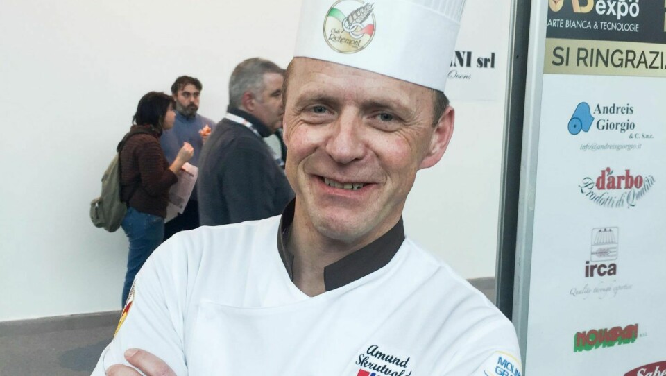 Amund Skrutvold er en del av jurypanelet under Sigep International Bakery Contest.