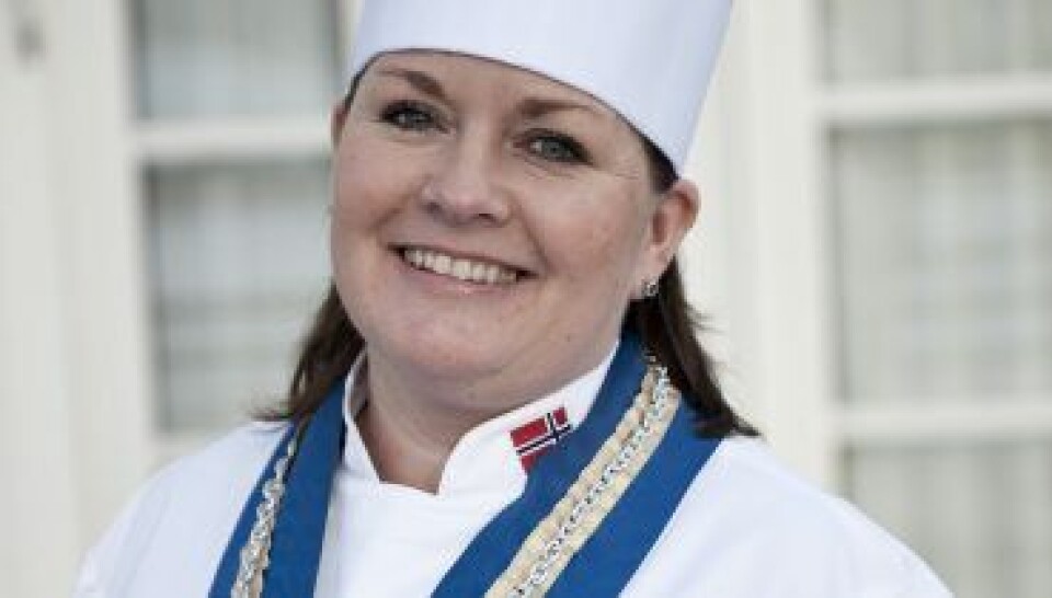 Kristine H. Hartviksen, visepresident i Nordisk Kjøkkensjef Føderasjon (NKF).