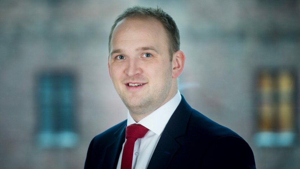 Landbruks- og matminister Jon Georg Dale.