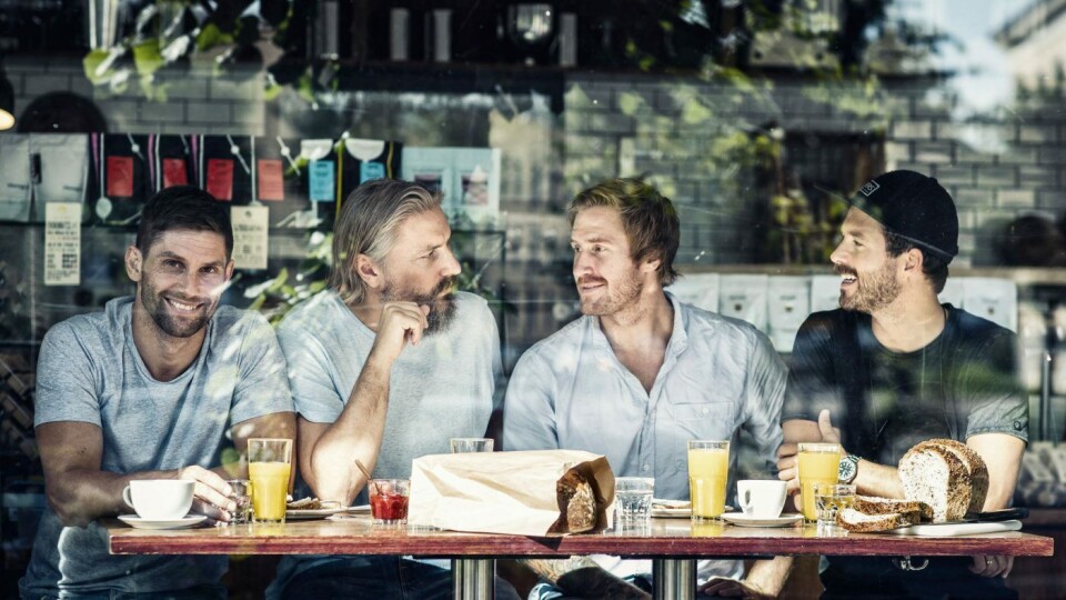 Gründerene bak Brødboksen fikk det ikke til å gå: F.v: Arnulf Refsnes, Thom Mikail Berre, Stian Krogstad og Torstein Greni.