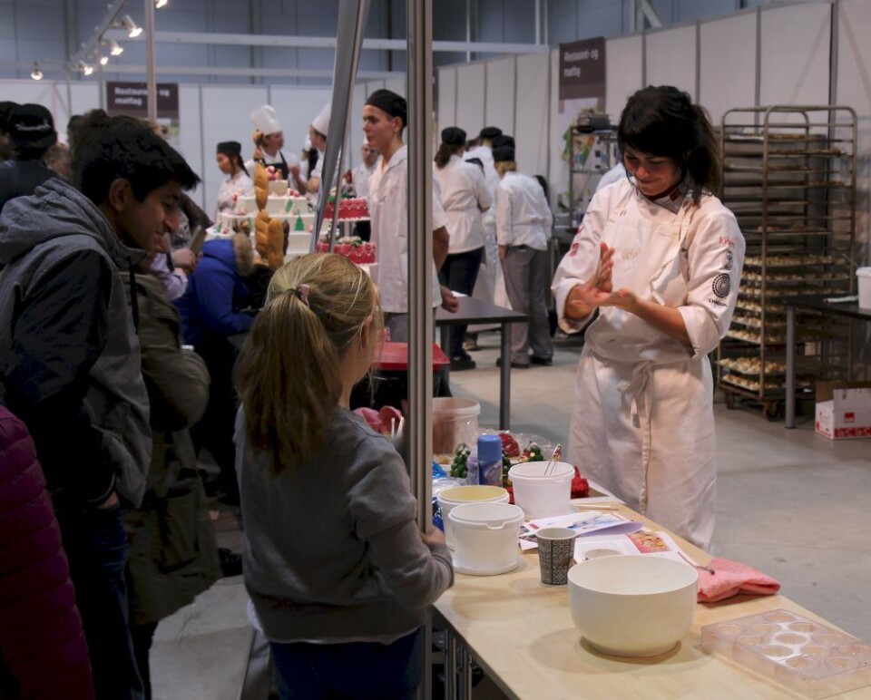 Stor interesse for baker- og konditorfag på utdanningsmesse
