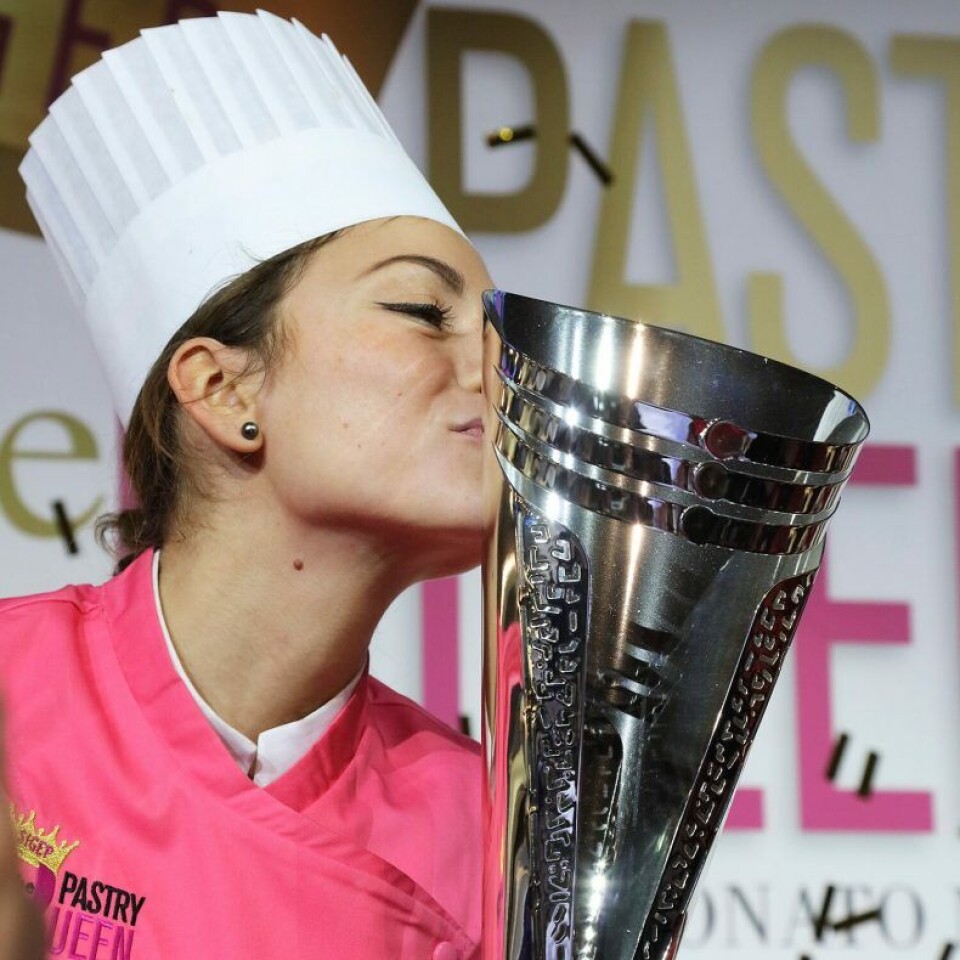 Franske Anabelle Lucantonio (27) vant Pastry Queen 2018. Foto: Sigep Franske Anabelle Lucantonio (27) vant Pastry Queen 2018. Foto: Sigep