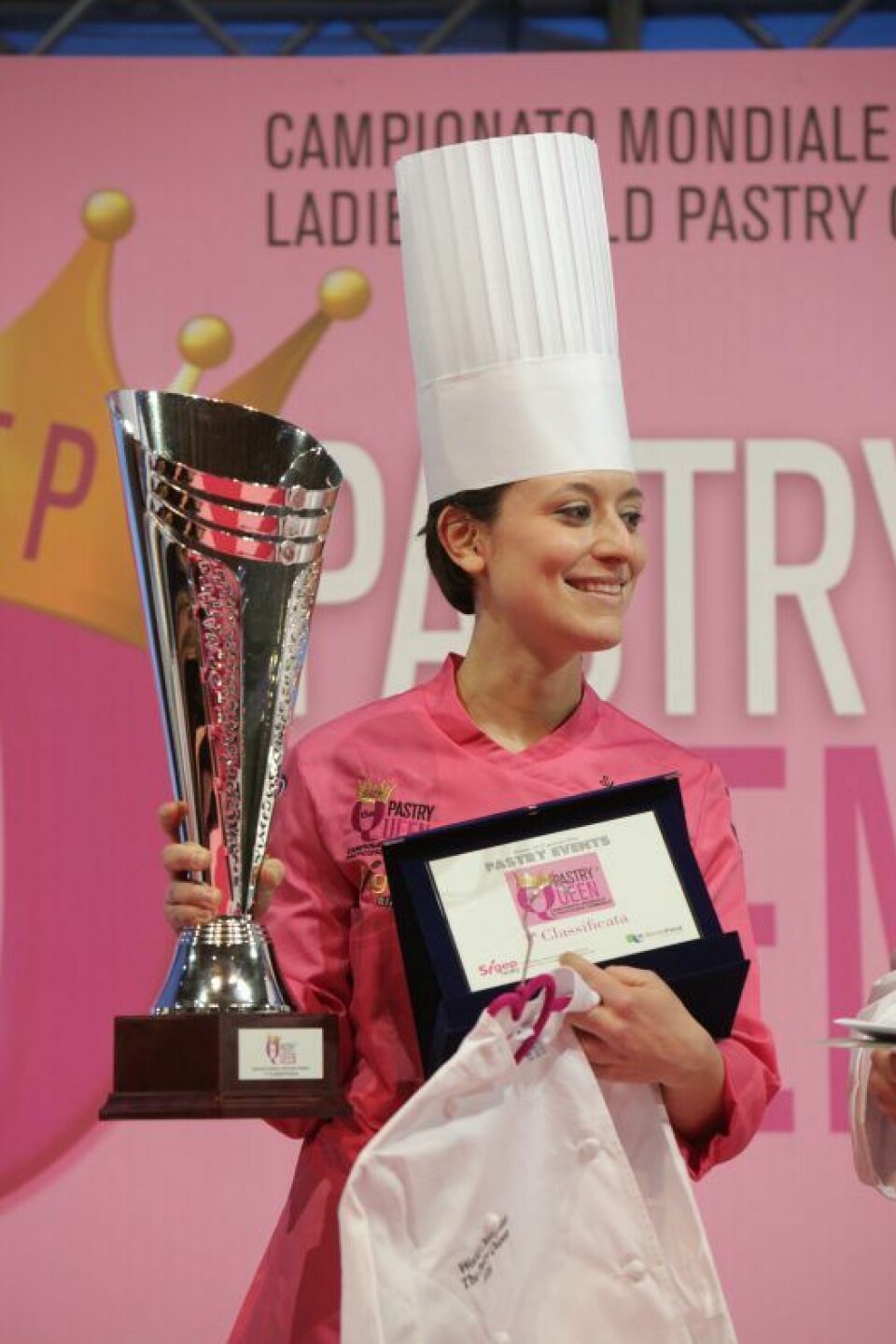 Silvia Boldetti fra Italia vant Pastry Queen 2016.