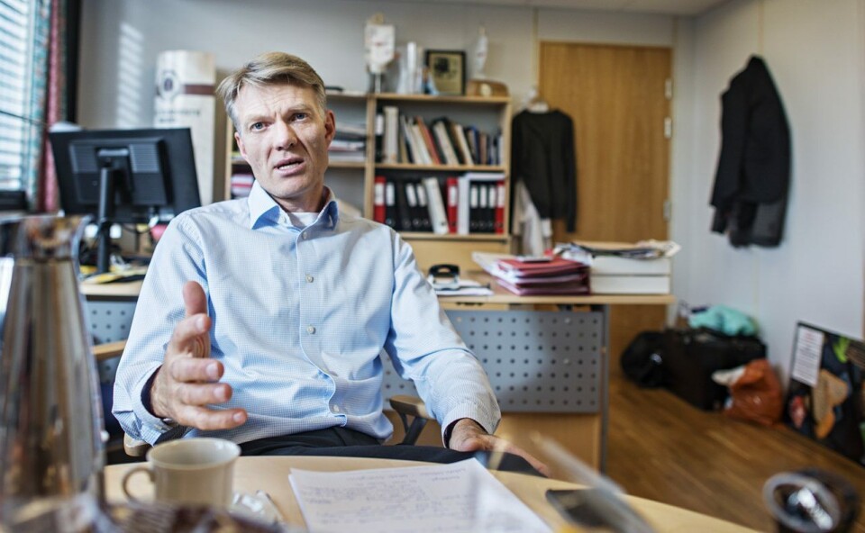 Øystein Halvorsen i Bakehuset vet ennå ikke hvor omfattende skadene er etter brannen søndag. Øystein Halvorsen i Bakehuset vet ennå ikke hvor omfattende skadene er etter brannen søndag.