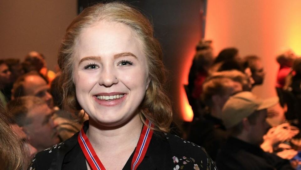 Nybakt gullvinner i NM Ung Baker, Cathrine Olsen, vil konkurrere mer. Nybakt gullvinner i NM Ung Baker, Cathrine Olsen, vil konkurrere mer.