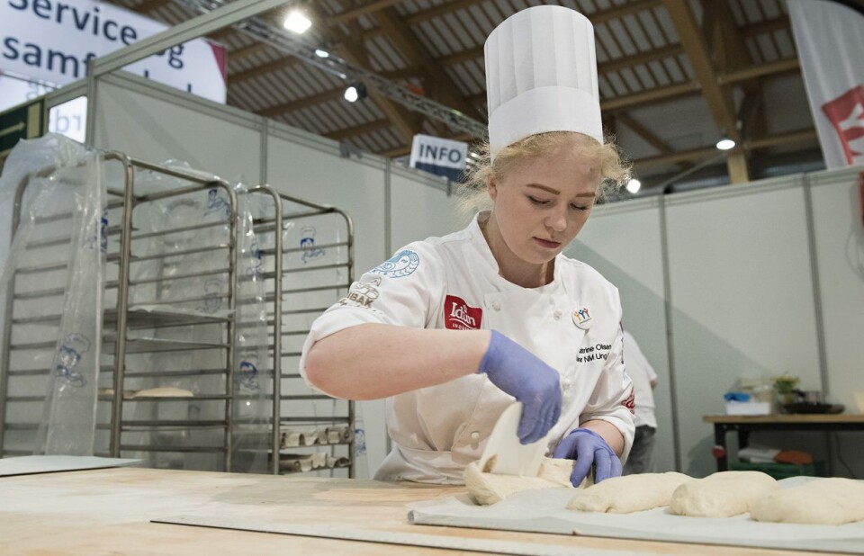 Cathrine Olsen vant NM ung baker 2018 og kan nå kalle seg norgesmester i baking.
