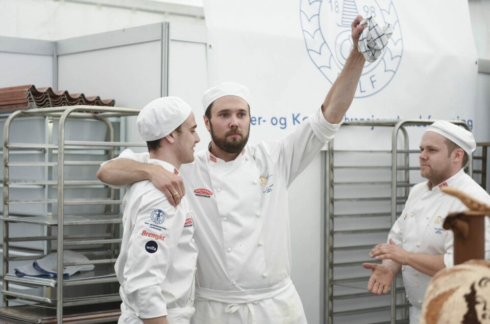 Bakergutta, Nikolai Meling, Erlend Løken Volden og Ivar Bakke, fikk 3. plass totalt under Nordic i Oslo 2016.