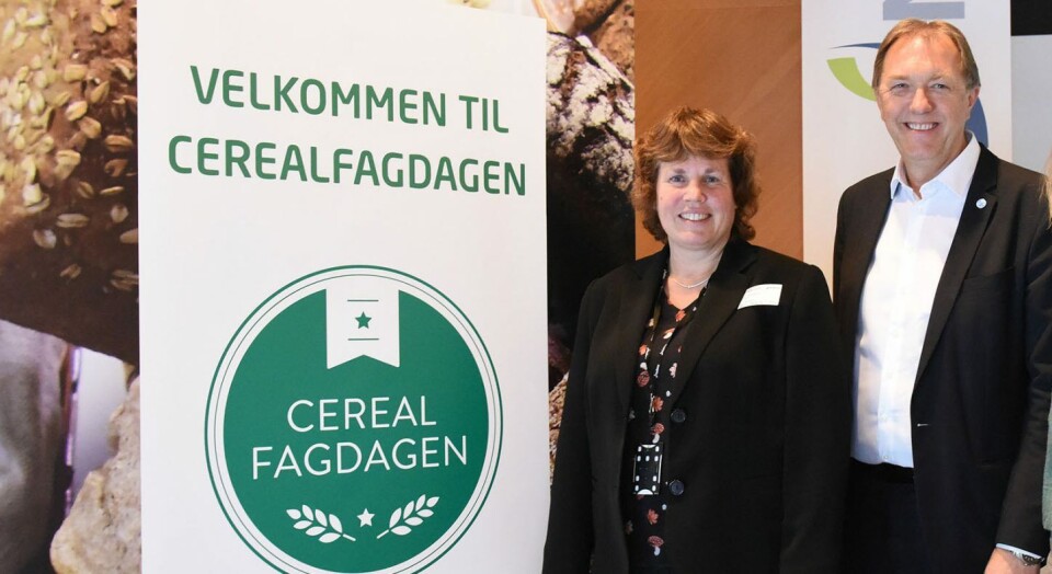 Kristin Hollung fra Nofima (t.v.), Gunnar Bakke fra Baker- og Konditorbransjens Landsforening (BKLF) og Torunn Nordbø fra Opplysningskontoret for brød og korn har stått i bresjen for Cerealfagdagen