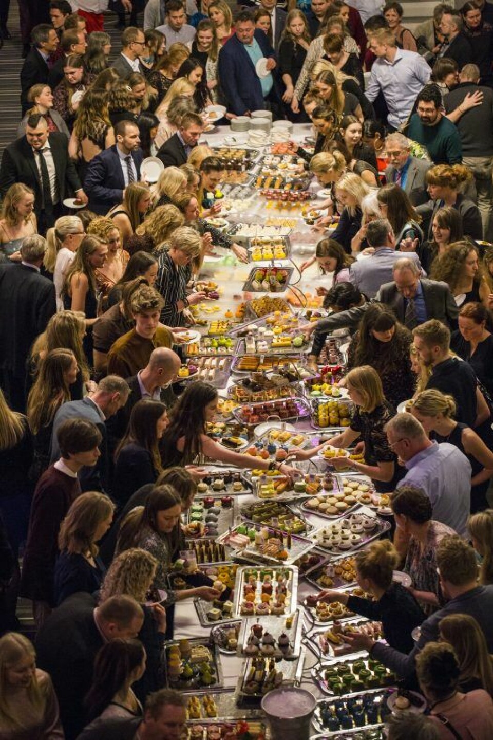 Alt i alt var det over 2000 kaker på bordet under Årets Kage 2019.