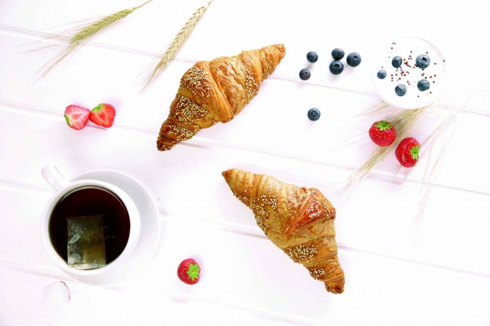 Pals lanserer en vegan-croissant som er bakt med spelt og quinoa. Foto: Pals Pals lanserer en vegan-croissant som er bakt med spelt og quinoa. Foto: Pals