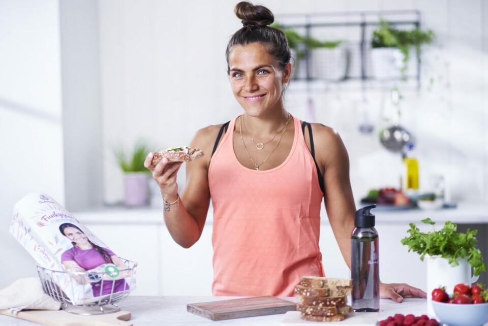 Sporty: Trening er et av hovedtemaene på bloggen til Jørgine Massa Vasstrand alias Funkygine. Foto: Bakehuset