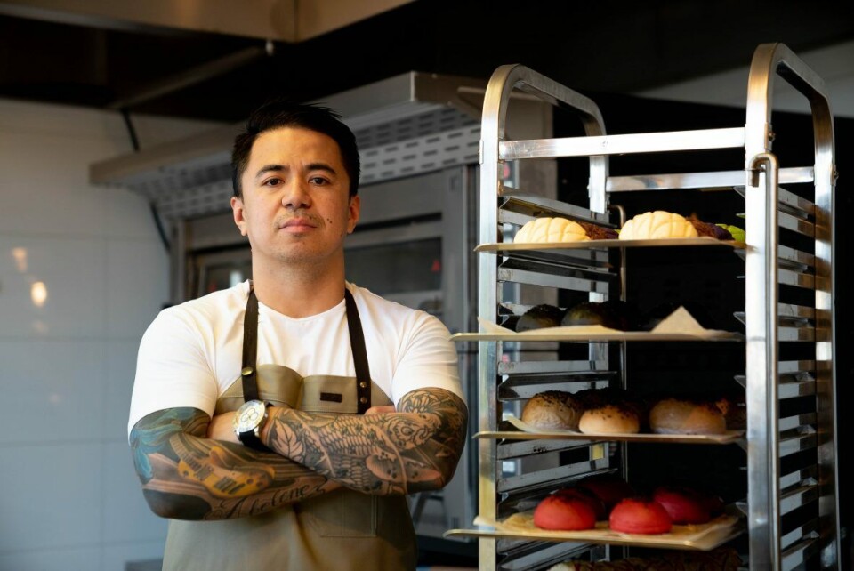 Reverdy Pineda er gründeren bak det asiatiske bakeriet Bread N Butter i Oslo. Reverdy Pineda er gründeren bak det asiatiske bakeriet Bread N Butter i Oslo.