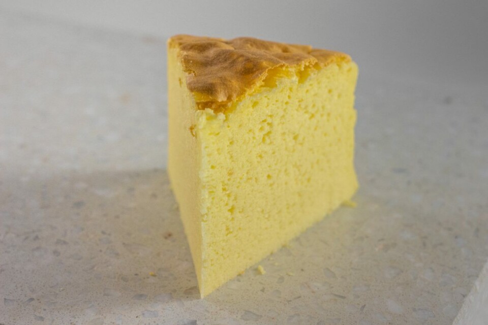 Japansk sufflé-ostekake. Japansk sufflé-ostekake.