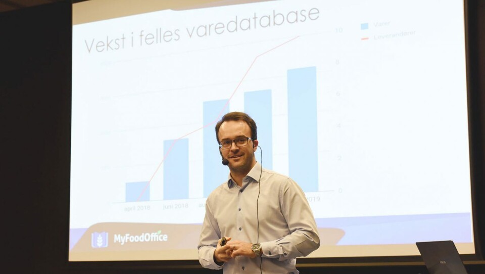 Martin Lang er daglig leder i Foodsoft som har utviklet løsningen MyFoodOffice. Martin Lang er daglig leder i Foodsoft som har utviklet løsningen MyFoodOffice.