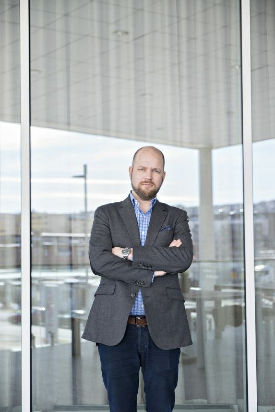 Georg Husebæk er administrerende direktør i Din Baker.
