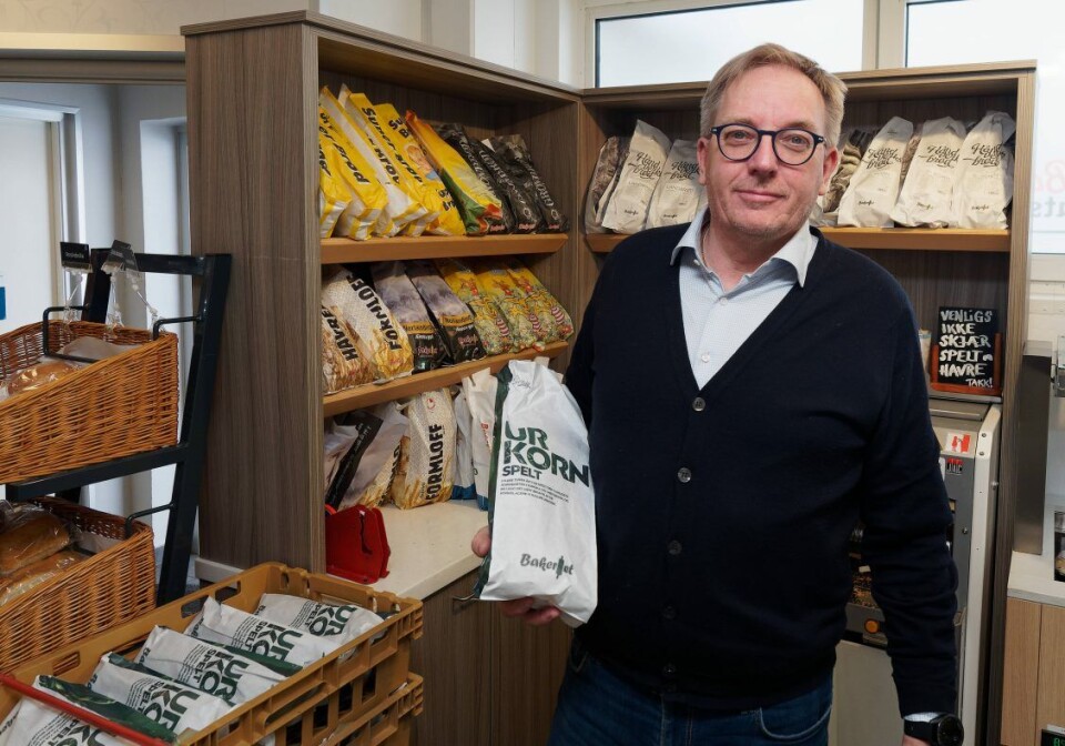 Urkorn er en fulltreffer som Bakeriet bygger videre på med nye brød med samme egenskaper, forteller daglig leder Jan Arild Vikestad. Urkorn er en fulltreffer som Bakeriet bygger videre på med nye brød med samme egenskaper, forteller daglig leder Jan Arild Vikestad.