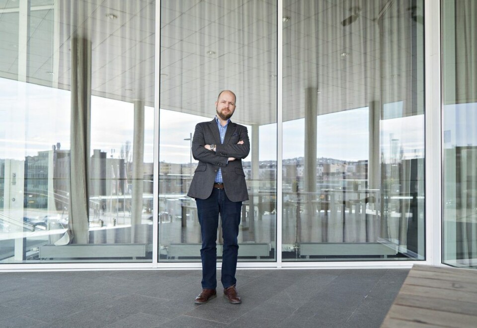 Georg Husebæk i Din Baker, tror ikke det vil bli enklere å få innpass i dagligvare på grunn av innstrammingen. Georg Husebæk i Din Baker, tror ikke det vil bli enklere å få innpass i dagligvare på grunn av innstrammingen.