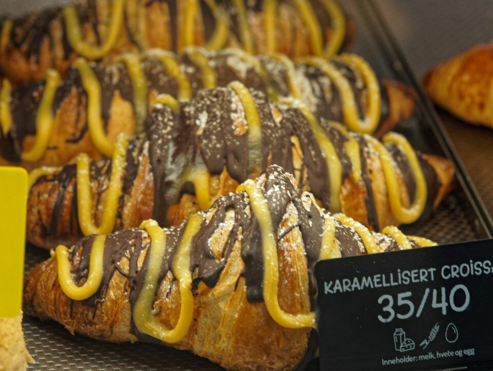 Karamellisert croissant – enda en idé fra familien Helgesen.