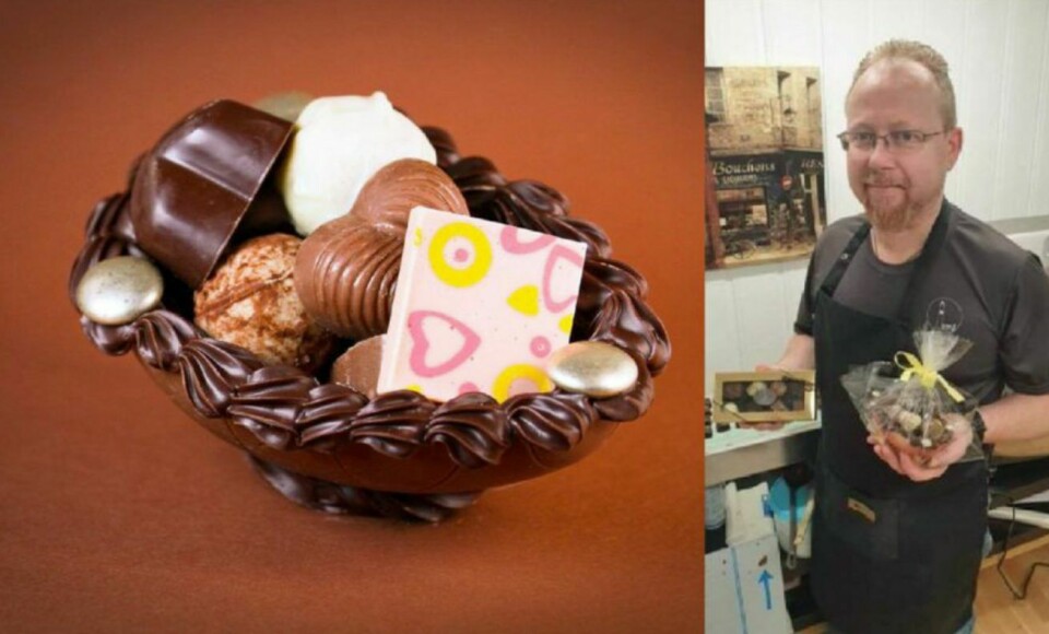 Svein Arne Sandbo valgte konfekt i stedet for bakeri da han bestemte seg for å begynne for seg selv.