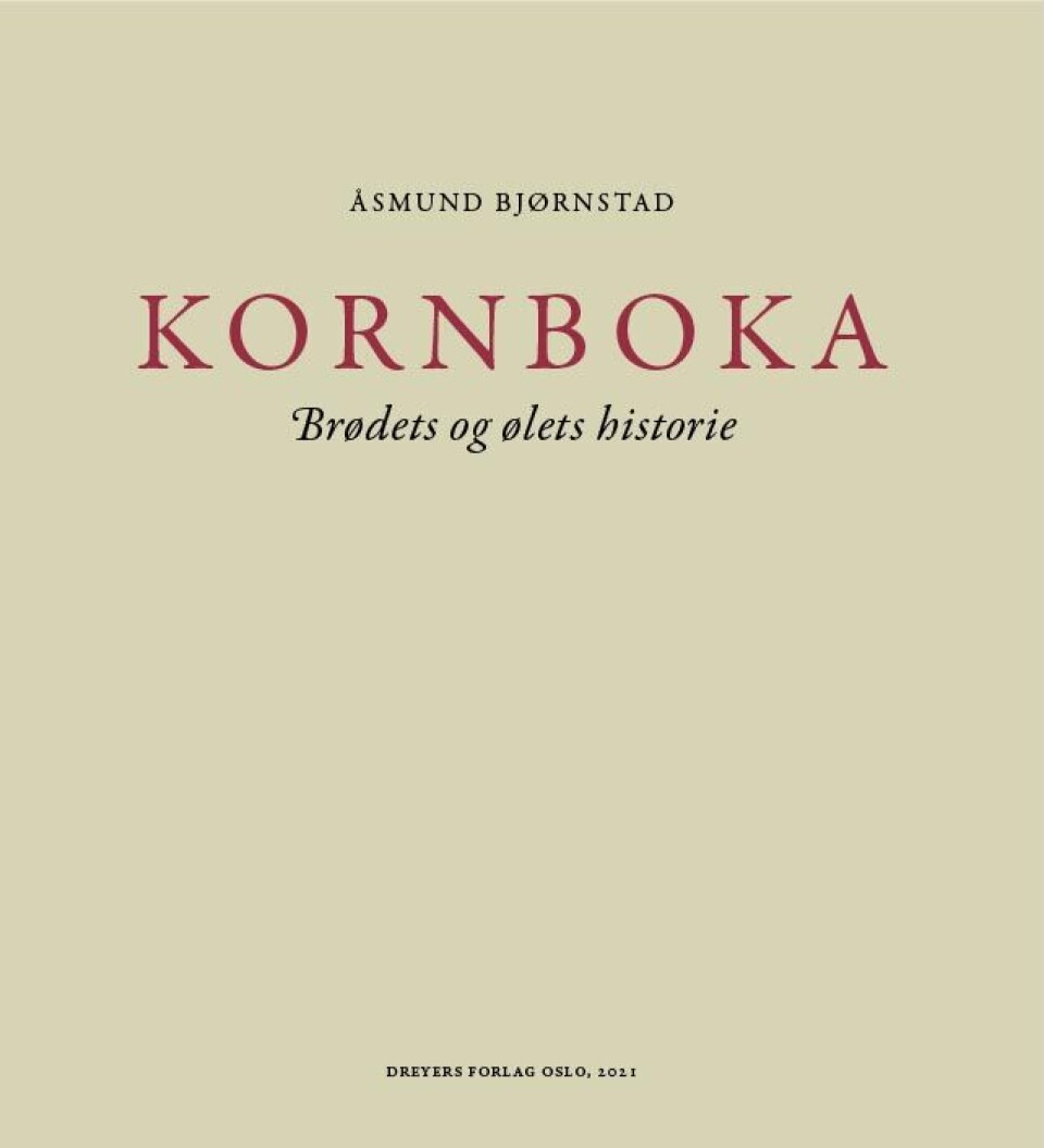 Kornboka er på 352 sider og er en fyldig historie- og oppslagsbok om brødets og ølets historie. Kornboka er på 352 sider og er en fyldig historie- og oppslagsbok om brødets og ølets historie.
