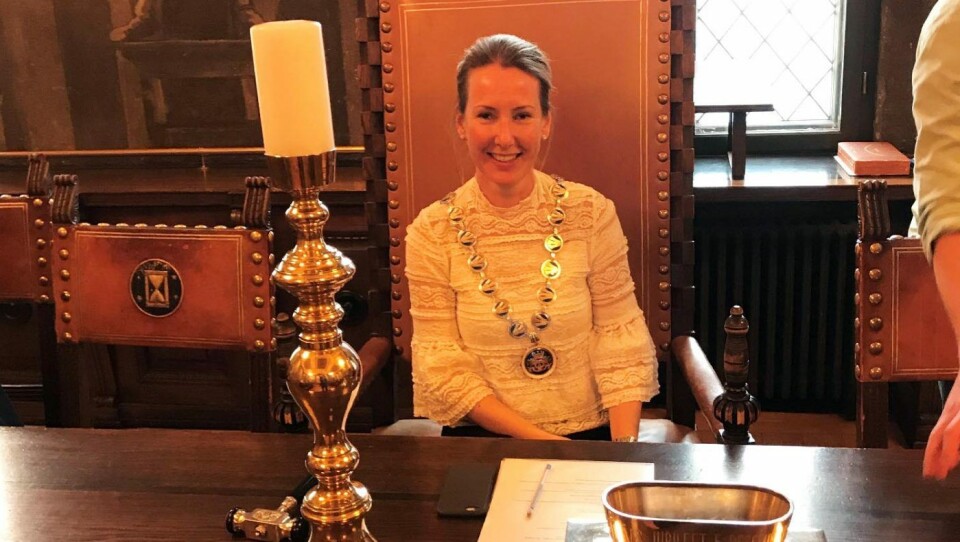 Cathrine Hals Alsaker er oldermann i Oslo Baker og Konditorlaug. Cathrine Hals Alsaker er oldermann i Oslo Baker og Konditorlaug.