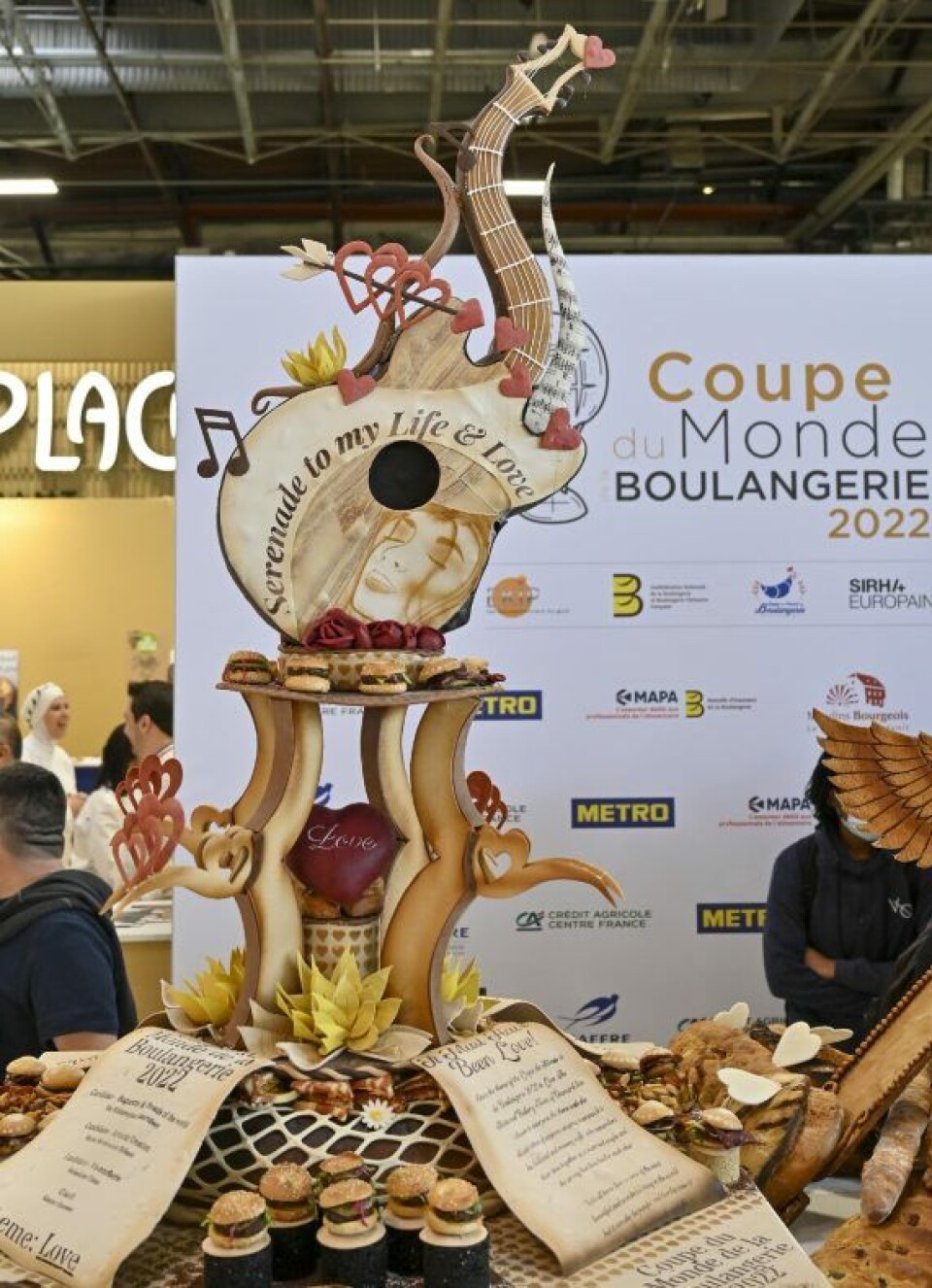 Showpiece Danmark i Coupe du Monde de la Boulangerie 2022. Showpiece Danmark i Coupe du Monde de la Boulangerie 2022.