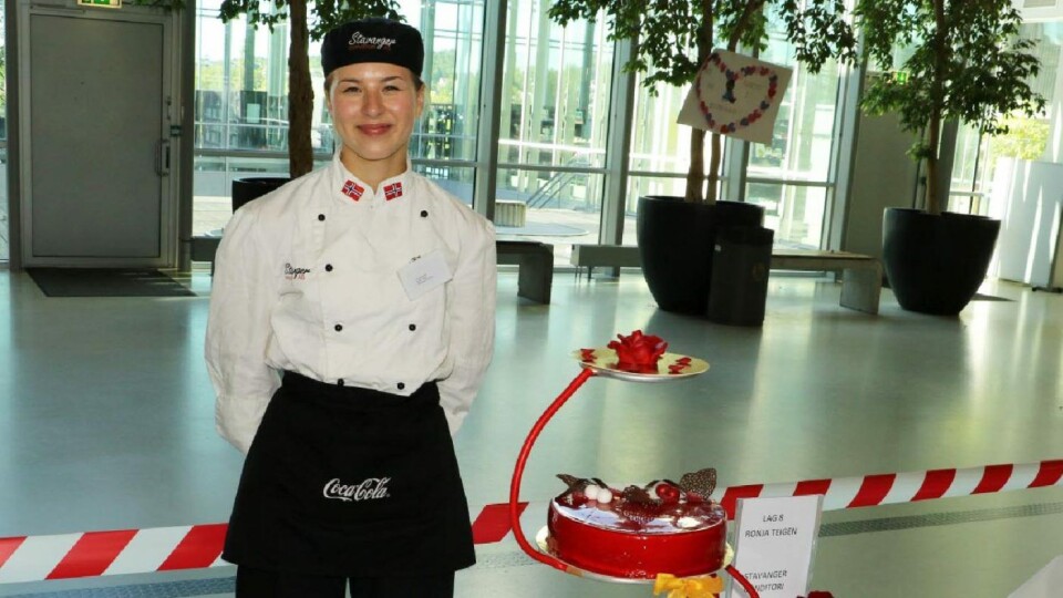 Ronja Teigen fra Stavanger Conditori vant Rogalandsmesterskapet for konditor 2022.