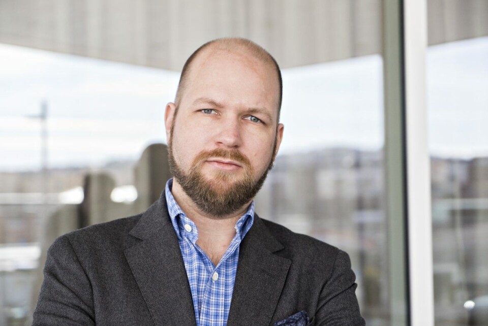 Georg Husebæk, adm. direktør i Din Baker. Georg Husebæk, adm. direktør i Din Baker.