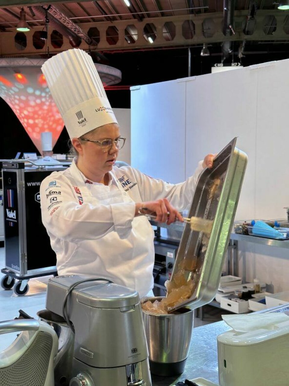 Vilde Nistad Strandos deltok på Community Catering-laget i Culinary World Cup 2022. laget endte på en femteplass.