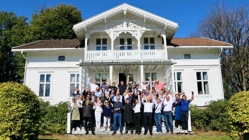 Det var god stemning da vinnerne av Pals Callebaut Challenge 2022 ble kåret på Pals' inspirasjonsmesse i Asker onsdag. Det var god stemning da vinnerne av Pals Callebaut Challenge 2022 ble kåret på Pals' inspirasjonsmesse i Asker onsdag.