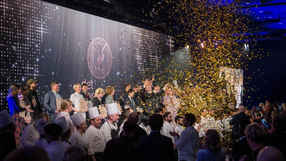 Stavanger 2. februar 2023: Årets beste mat- og drikkeprodukter ble kåret i en feststemt finale i den prestisjefylte konkurransen Det Norske Måltid. Stavanger 2. februar 2023: Årets beste mat- og drikkeprodukter ble kåret i en feststemt finale i den prestisjefylte konkurransen Det Norske Måltid.
