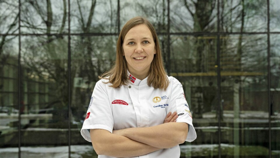 Caroline Mo Vik er utøver på Konditorlandslaget.