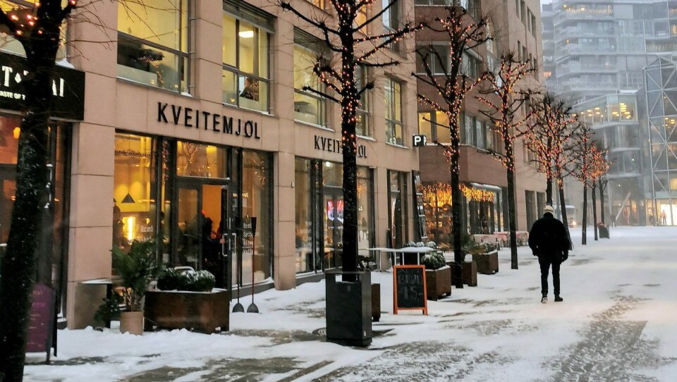 Kveitemjøl på Aker Brygge åpnet i april 2020. Kveitemjøl på Aker Brygge åpnet i april 2020.