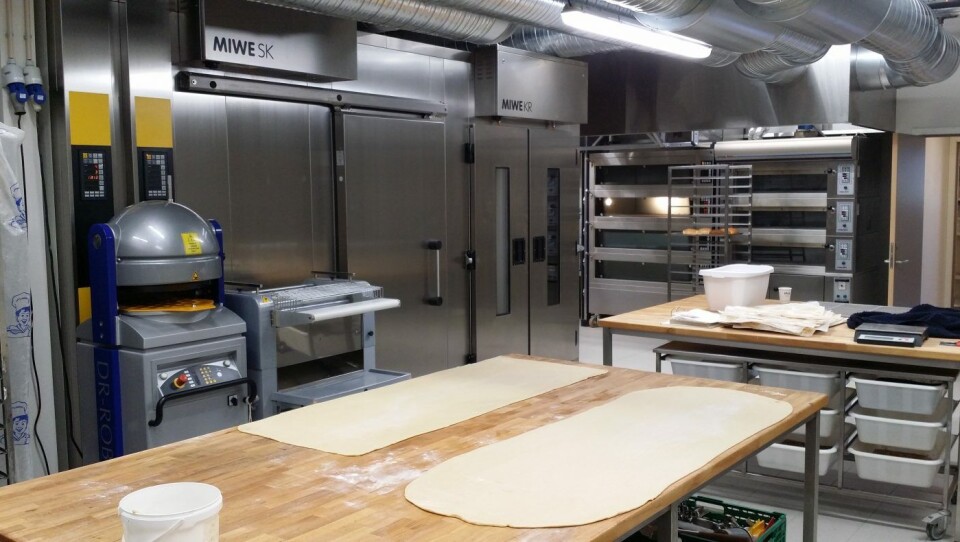 Christensen har investert i maskiner fra den tyske produsenten Miwe. Christensen har investert i maskiner fra den tyske produsenten Miwe.