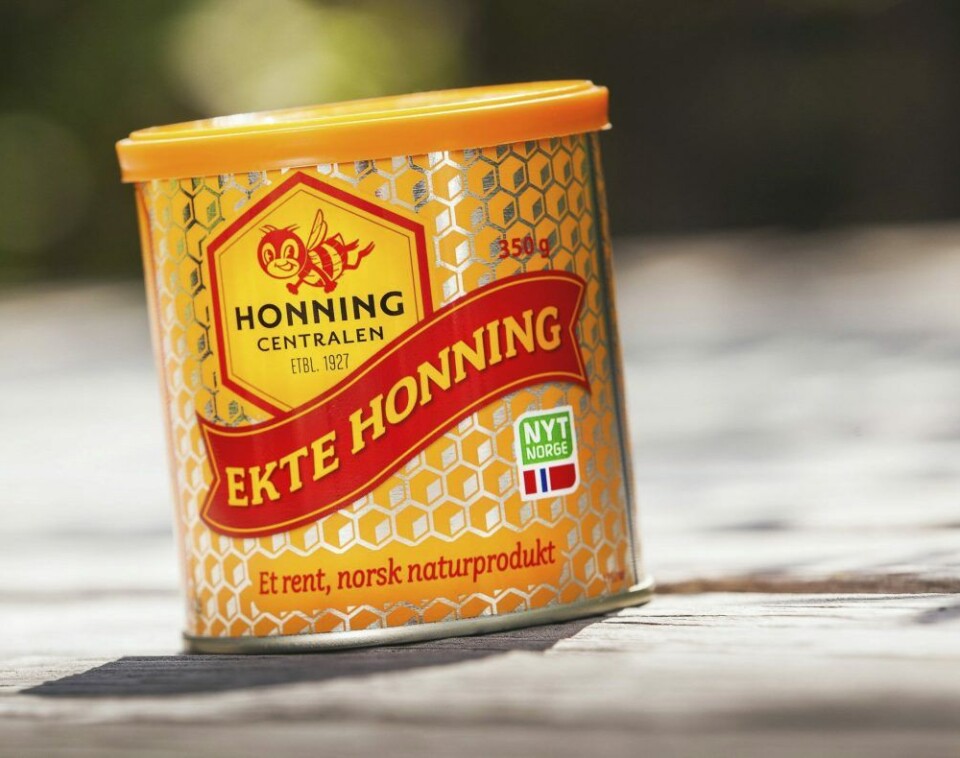 Honning fra Honningcentralen.