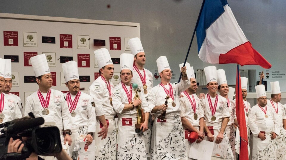 Det franske vinnerlaget bestod av Etienne Leroy, Bastien Girardog Jean-Thomas Schneider.