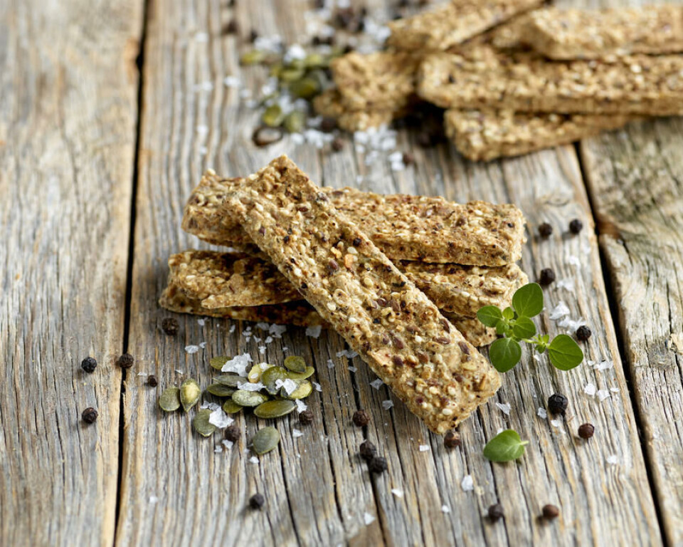 Knekkebrødsticks er snacktype som blir tilgjengelig fra februar