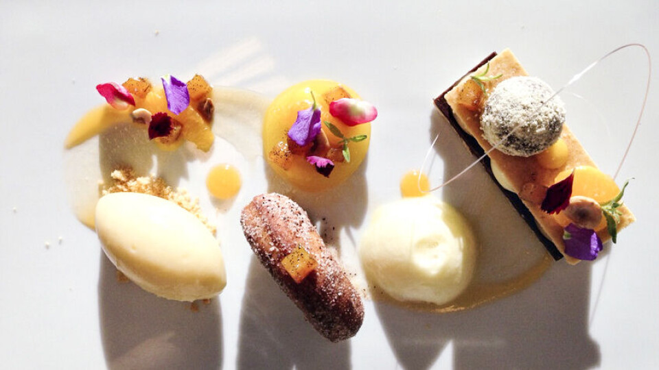 Norsk kokk med 4. plass i «Dessert of the year»