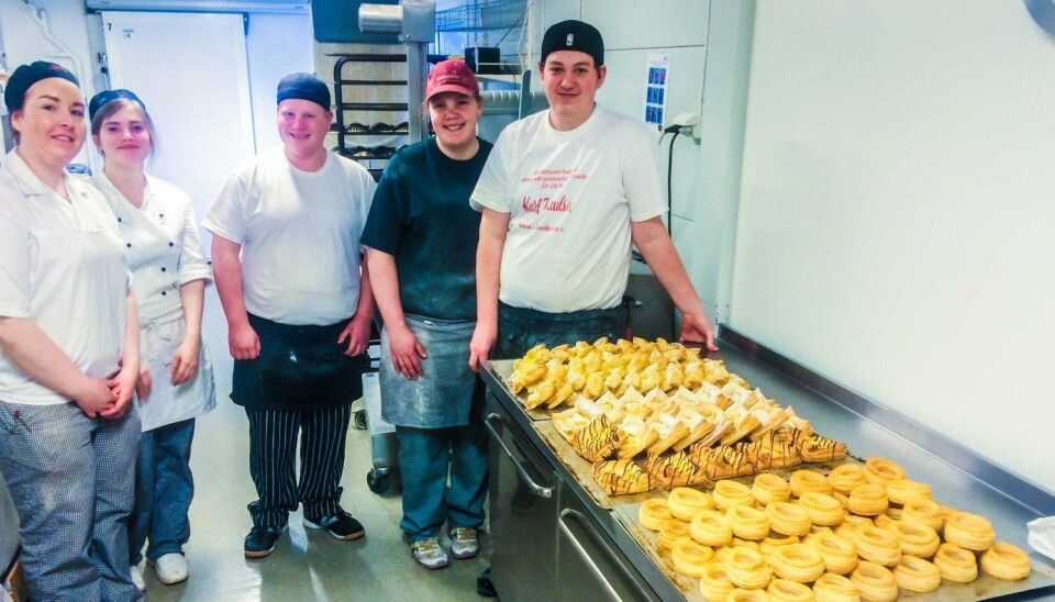Fra kurset hos Christensens Bakeri for baker- og konditorlærlinger i Østfold. Fra kurset hos Christensens Bakeri for baker- og konditorlærlinger i Østfold.