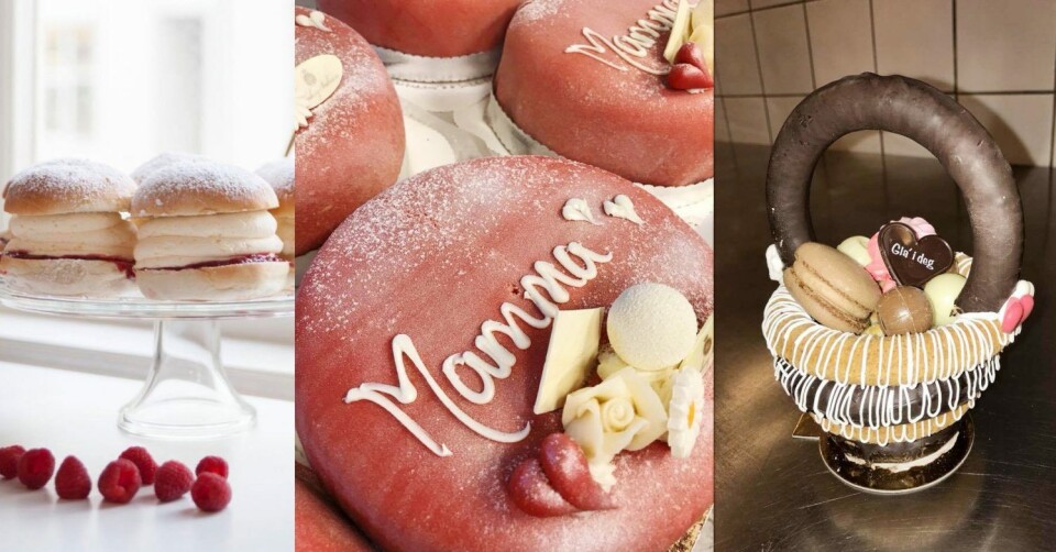 Morsdag, fastelavn og valentines på en og samme uke, skapte godt salg hos Rosenborg Bakeri.