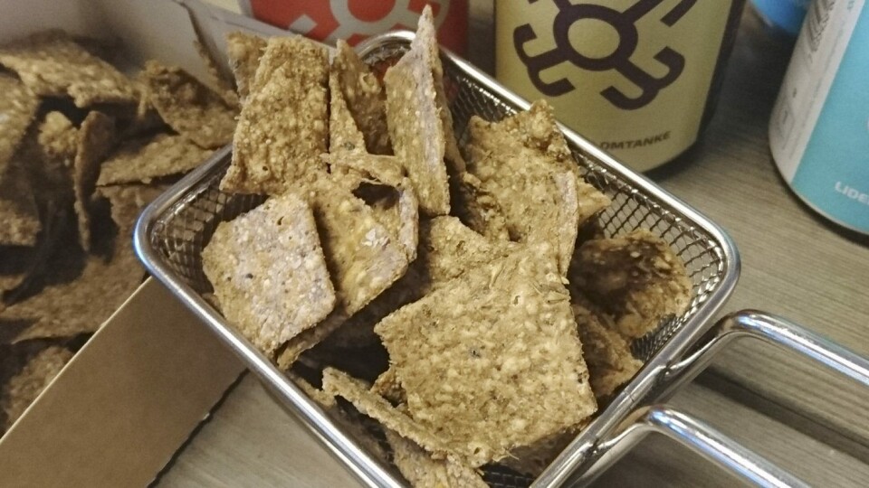 Soknedal Bakeri og Konditori presenterte sin maltchips på Grüne Woche. Soknedal Bakeri og Konditori presenterte sin maltchips på Grüne Woche.