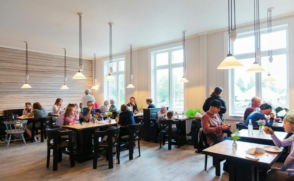 Kjøkkenhagen er et sosialt samlingssted i Hurdal, både for innbyggerne i økolandsbyen og alle andre som bor i bygda.