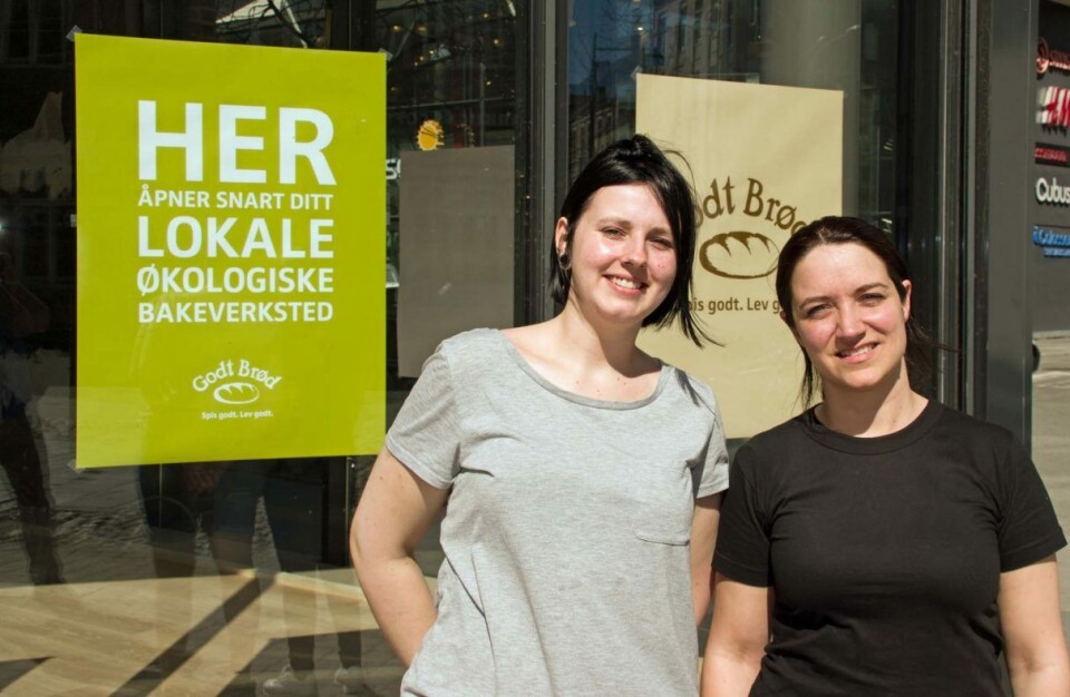 Anja Berg Fritz (til venstre) og Elin Høgh Olsen er klare for nye lokaler på Solsiden i Trondheim. Anja Berg Fritz (til venstre) og Elin Høgh Olsen er klare for nye lokaler på Solsiden i Trondheim.