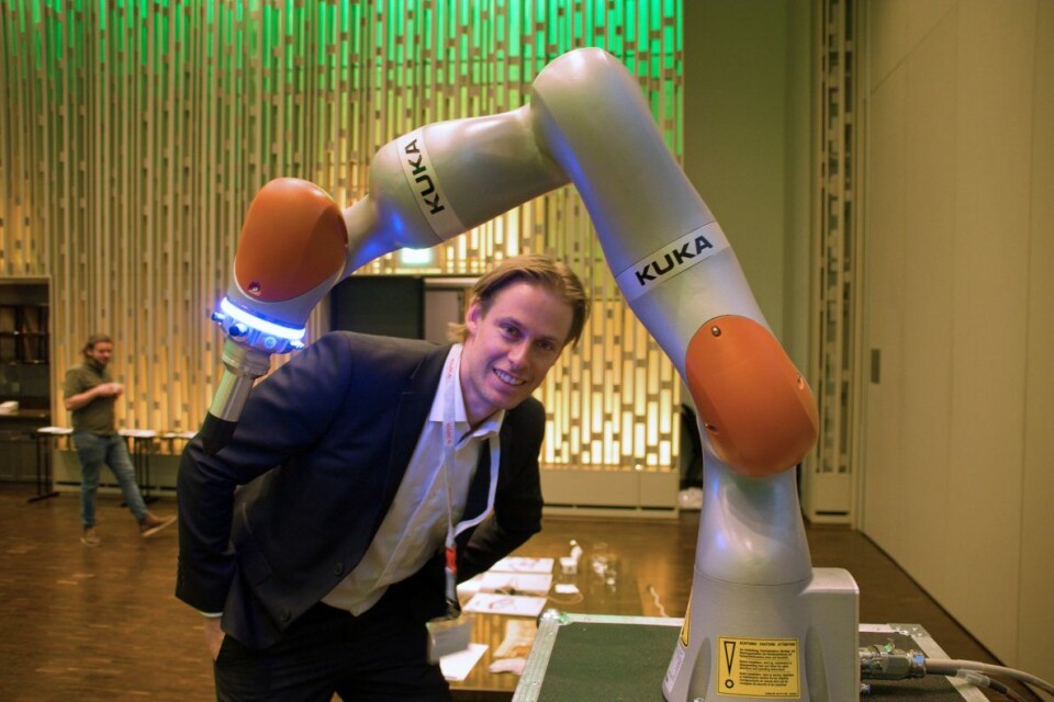 Bakerirobot på norgesbesøk