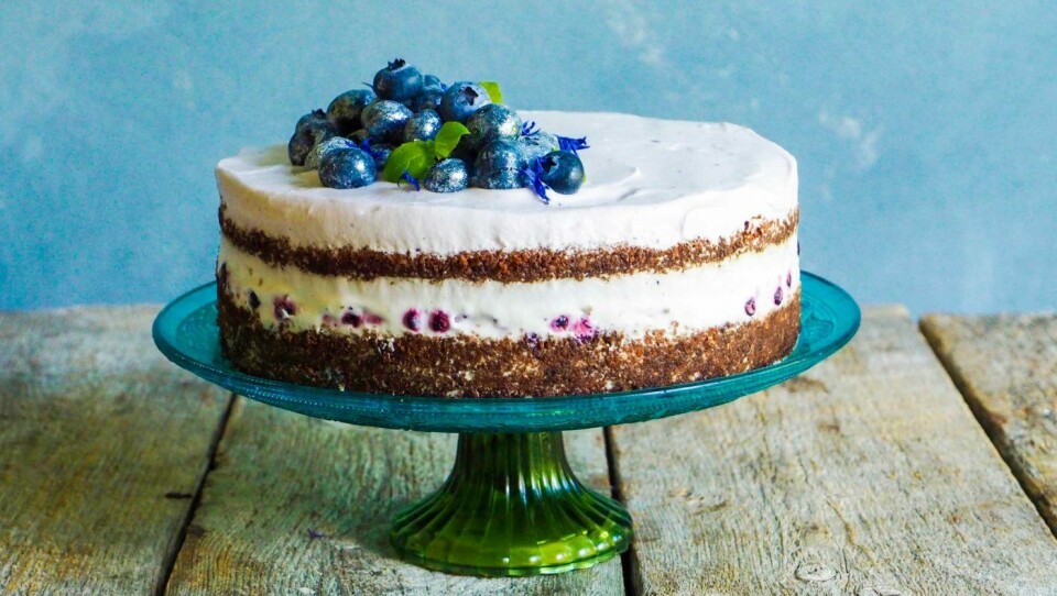 Rugbrødlagkake laget av Wenche Eknes fra Fana. Rugbrødlagkake laget av Wenche Eknes fra Fana.