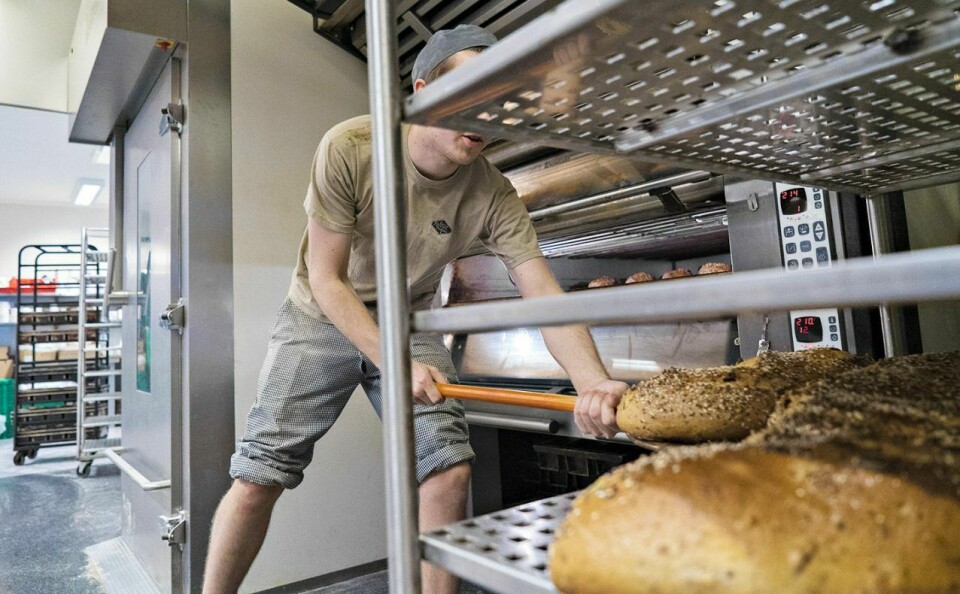 Kolonihagen Bakeri har i dag en kapasitet på om lag 2500 brød per dag pluss småvarer.