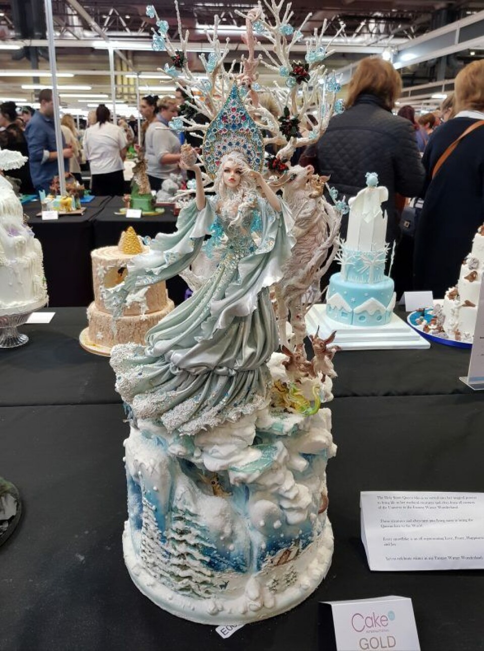 En annen gullvinner på årets messe. En annen gullvinner på årets messe.