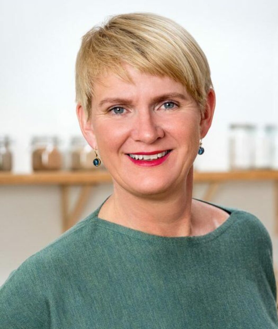 Torunn Nordbø, daglig leder i Opplysningskontoret for brød og korn, ønsker seg duften av nybakt på et norsk frimerke.