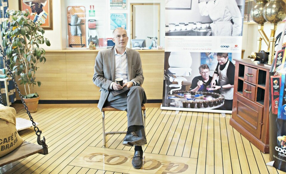 Torgeir Sveine i Coop Norge Industri var i Verdal for å fortelle de ansatte at bakeriet skal legges ned.